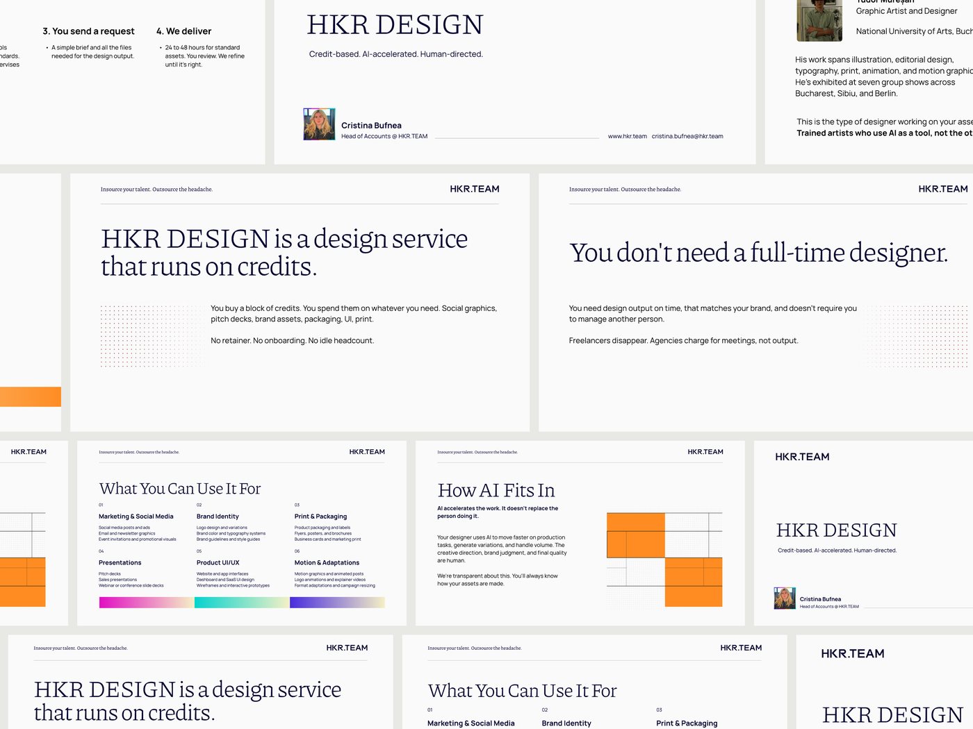 HKR Design — HKR.DESIGN — design on credits